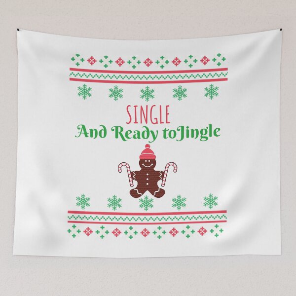 Item preview, Single and Ready to Jingle Funny Christmas Gift designed and sold by loveoceanair.
