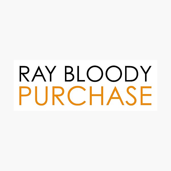 Item preview, Ray Bloody Purchase Toast Of London designed and sold by JackCurtis1991.