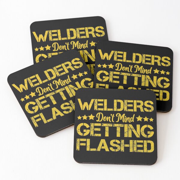 Item preview, Welder Don't Mind Getting Flashed designed and sold by helliazidi.