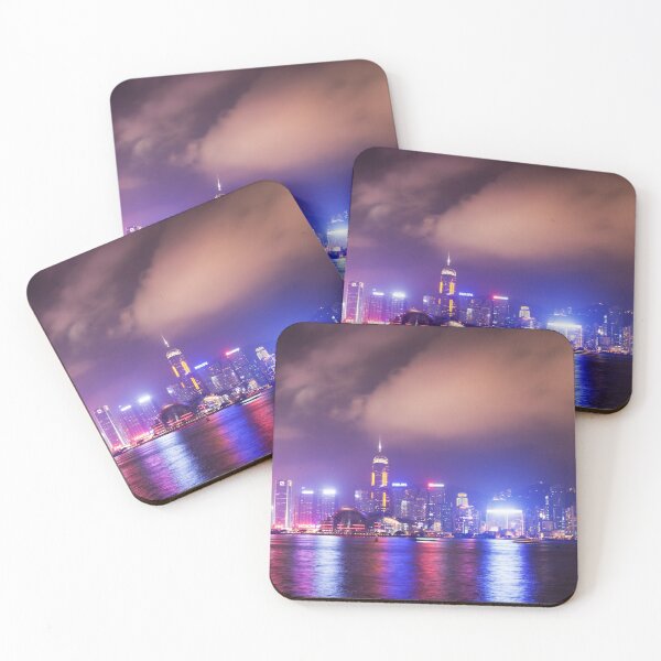 Item preview, Hong Kong Skyline, Purple Reflections designed and sold by Paul Thompson Photography.