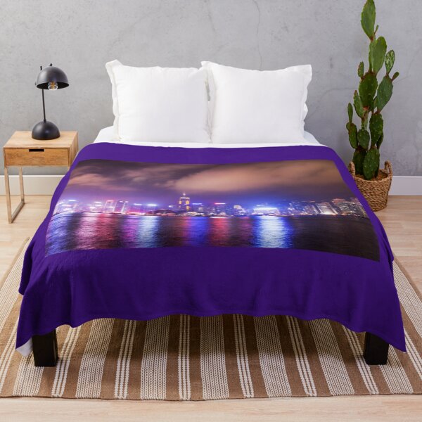 Item preview, Hong Kong Skyline, Purple Reflections designed and sold by Paul Thompson Photography.
