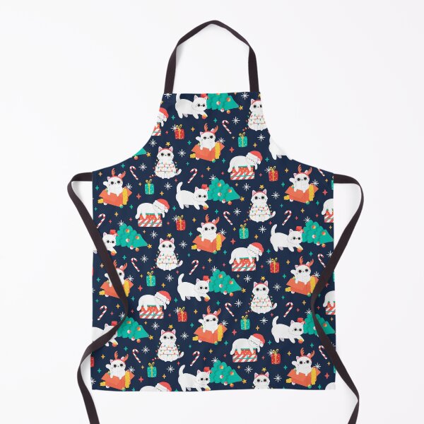 Item preview, Cat Christmas Pattern designed and sold by stargazerdesign.
