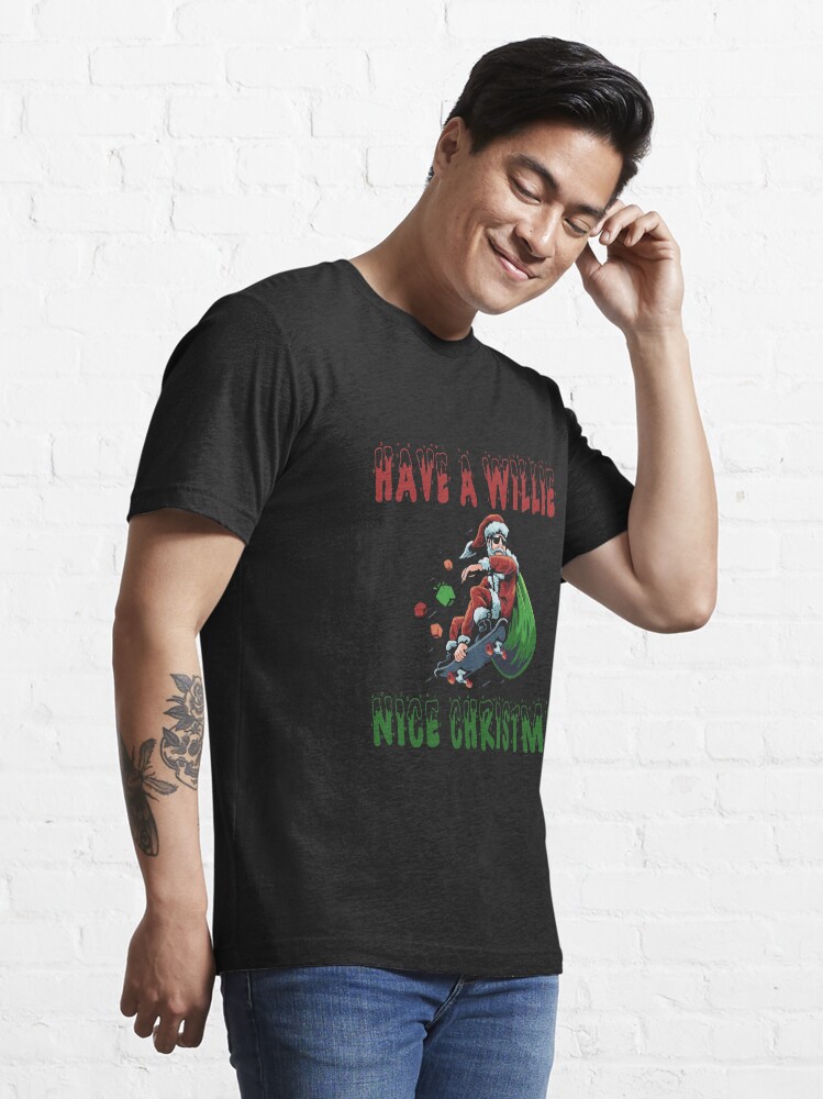 willie nice christmas shirt