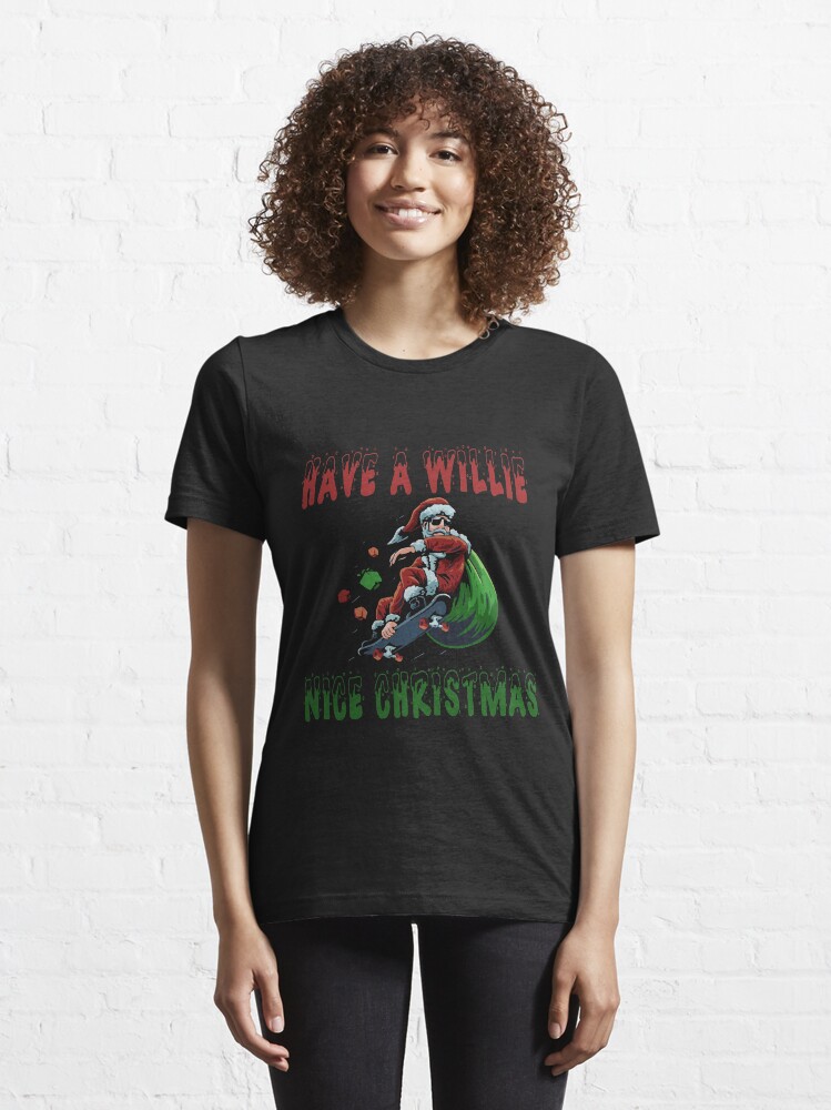 willie nice christmas shirt
