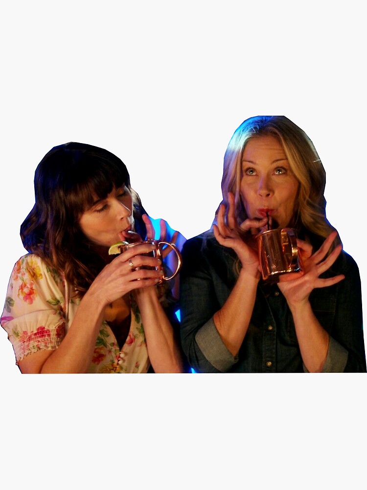 "Jen and Judy " Sticker by mariacaroline Redbubble