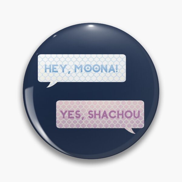 Item preview, Hey, Moona! Yes, Shachou. designed and sold by MarissaTries.