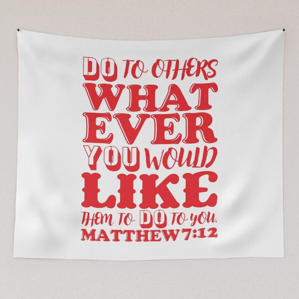 Item preview, Matthew 7:12 designed and sold by plushism.