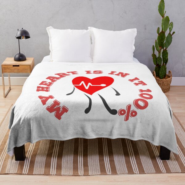 Item preview, My heart is in it 100% designed and sold by doctors-apparel.