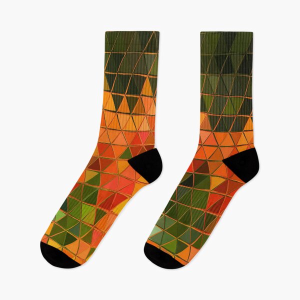 Item preview, Geometric Triangles With Colorful Seamless Pattern designed and sold by AYACHI90.