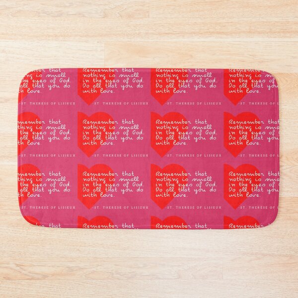 Item preview, St. Therese of Lisieux Quote on Love designed and sold by SabrinaM77.