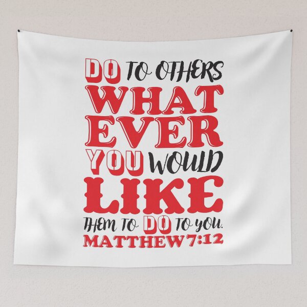 Item preview, Matthew 7:12 designed and sold by plushism.