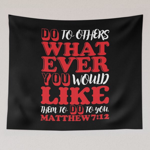 Item preview, Matthew 7:12 designed and sold by plushism.