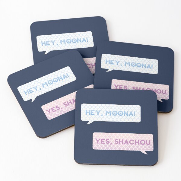 Item preview, Hey, Moona! Yes, Shachou. designed and sold by MarissaTries.