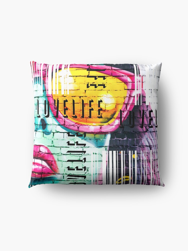 Alternate view of Life Code Floor Pillow