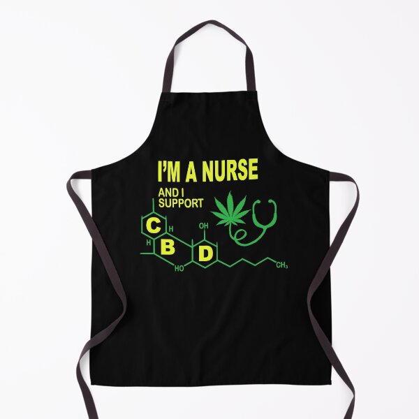 Item preview, I'm A Nurse And I Support CBD T Shirt Gift Support CBD designed and sold by Manisma Road.