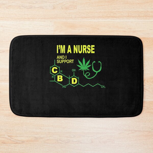 Item preview, I'm A Nurse And I Support CBD T Shirt Gift Support CBD designed and sold by Manisma Road.