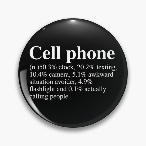 Item preview, Cell Phone Definition Design - Everyone's Favorite ''Cell Phone'' - Cell Phone Never Sleeps - Comic Design for T-Shirts, Drawstring Bags, Accessories Etc. designed and sold by ShaykhUmer.