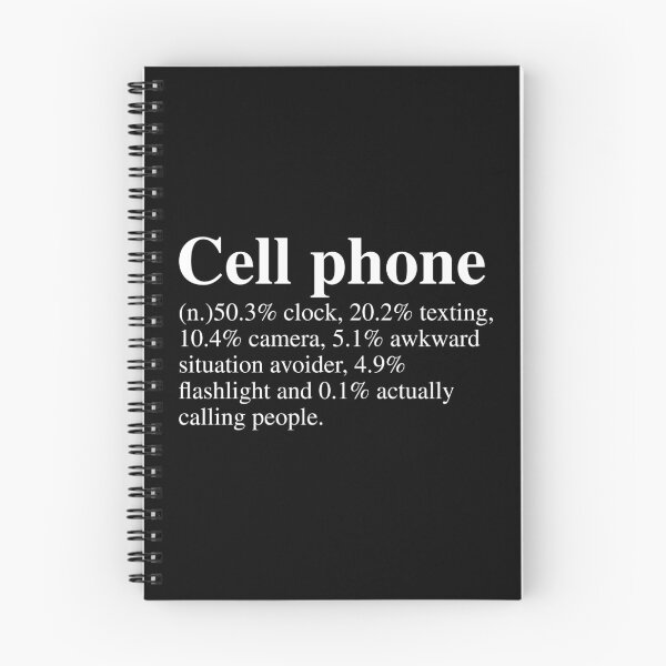 Item preview, Cell Phone Definition Design - Everyone's Favorite ''Cell Phone'' - Cell Phone Never Sleeps - Comic Design for T-Shirts, Drawstring Bags, Accessories Etc. designed and sold by ShaykhUmer.