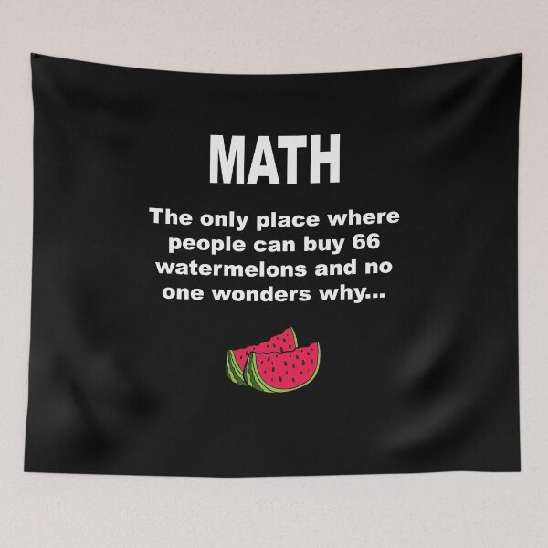 Item preview, Funny Watermelons Math T design Gift With Humor For Teacher designed and sold by Manisma Road.