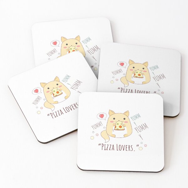 Item preview, PIZZA LOVERS, Cute Hamster Eating A Slice Of Pizza designed and sold by Art Wear Nation.