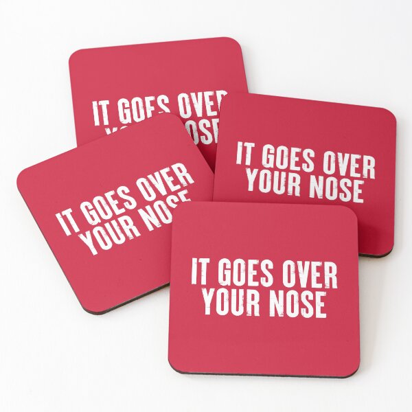 Item preview, It Goes Over Your Nose #002 designed and sold by SalahBlt.
