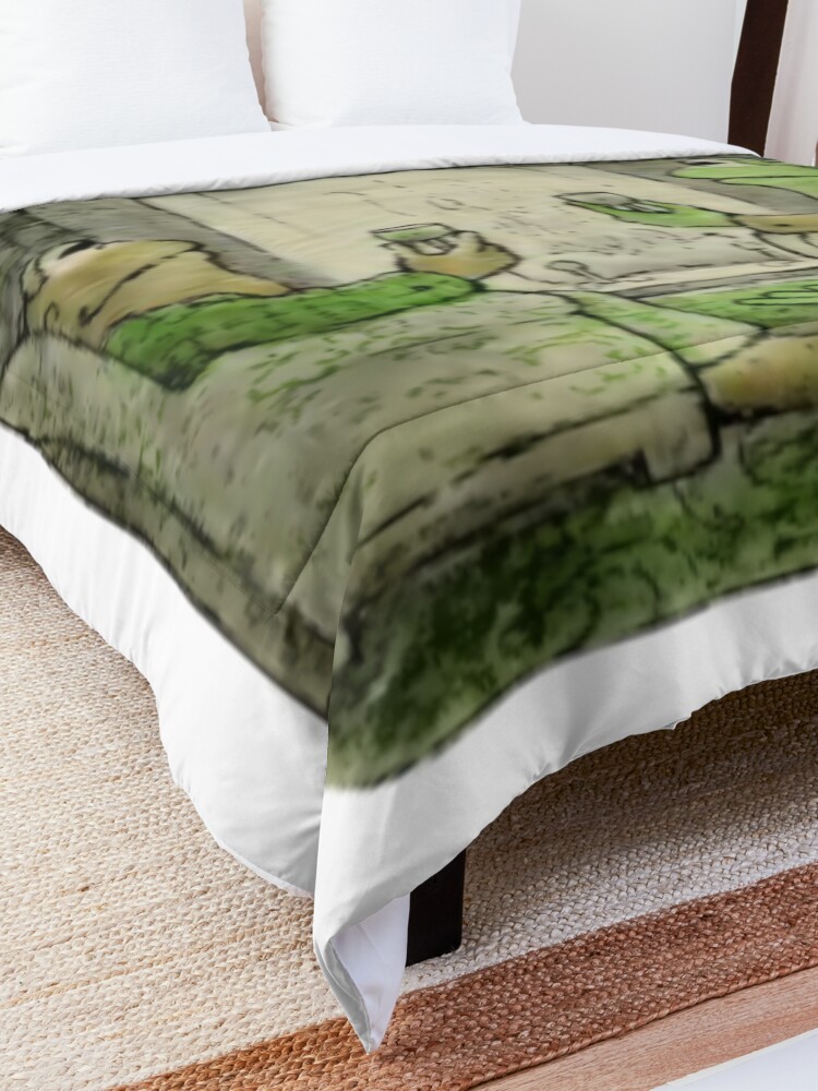 Alternate view of Frog and Toad - Cheers Comforter