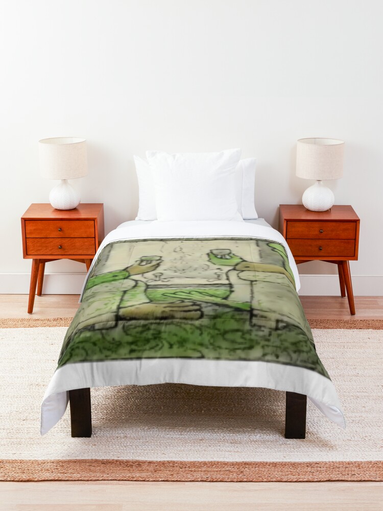 Alternate view of Frog and Toad - Cheers Comforter