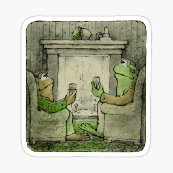 Frog and Toad - Cheers Sticker