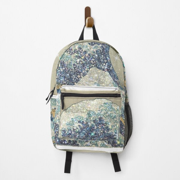 Item preview, The Great Wave Glittered designed and sold by nudelele.