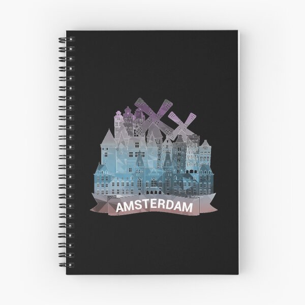 Artikelvorschau, Amsterdam Skyline entworfen und verkauft von Mandala108.