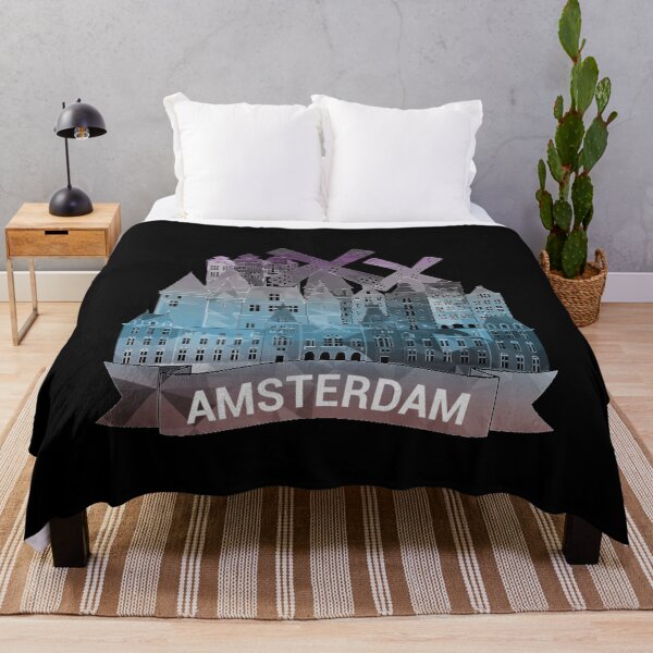 Artikelvorschau, Amsterdam Skyline entworfen und verkauft von Mandala108.