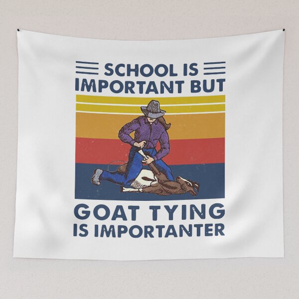 Item preview, GOAT TYING IS IMPORTANTER VINTAGE designed and sold by Gerardo72.
