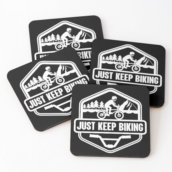 Item preview, Just Keep Biking Pedal Bike designed and sold by GravitiTees.