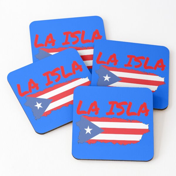 Item preview, La Isla Boricua Puerto Rican Flag T Shirt Merch designed and sold by PRINTS2HOT.