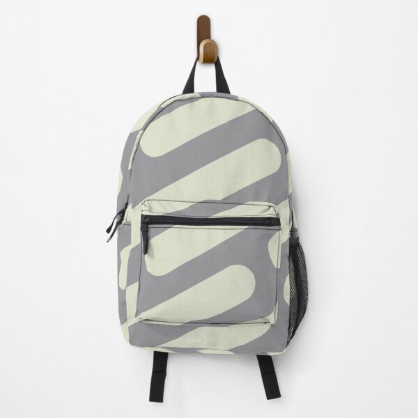 Item preview, Smooth Abstract Geometric Shapes Pattern (Medium Gray - Light Green - Rounded Rectangles Design) designed and sold by SassyClassyMe.