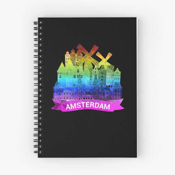 Artikelvorschau, Amsterdam Skyline entworfen und verkauft von Mandala108.