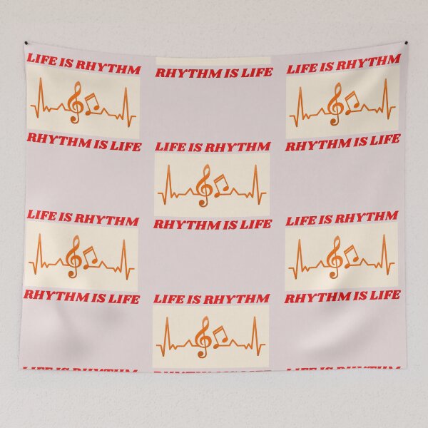 Item preview, Life Is Rhythm. designed and sold by Pixelcraftsmith.