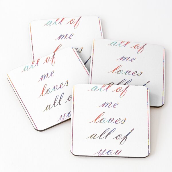 Item preview, ALL OF ME LOVES ALL OF YOU 221 Watercolor Map Yoga designed and sold by vividpixelusa.