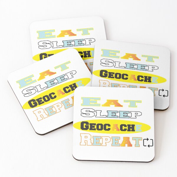 Item preview, Eat Sleep Geocache Repeat , funny gift  designed and sold by josef95.