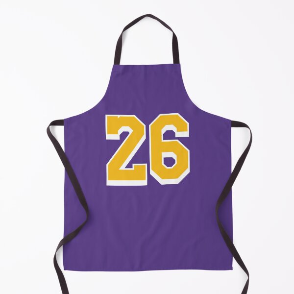 Item preview, 26 Yellow Number Twenty-six Purple Basketball Jersey designed and sold by elhefe.