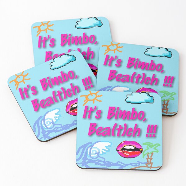 Item preview, IT'S BIMBO, BEA(T)CH !!! designed and sold by Irena Vovk Rothschild's ONLINE SHOP.
