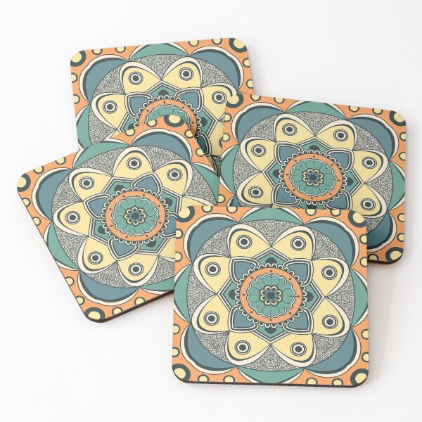 Item preview, Mediterranean Summer Mandala 1 designed and sold by Petrichor-nChai.