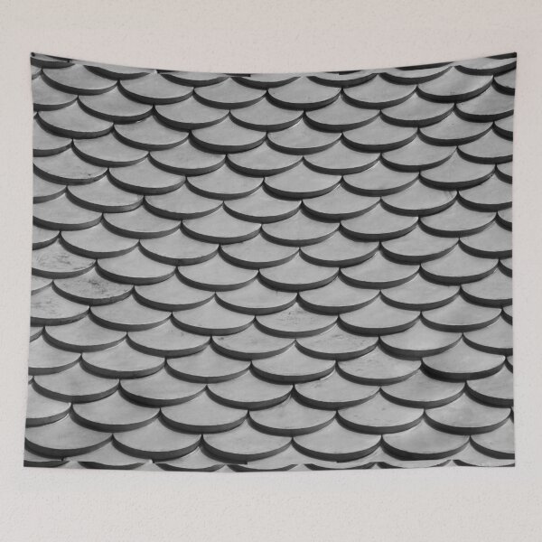 Item preview, Dark Black And White Abstract Royal Coin Pattern designed and sold by Mustard Prophet.