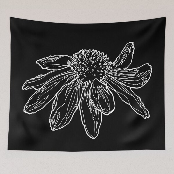 Item preview, Flor silvestre - Contornos blancos designed and sold by Kitty-Squirrel.