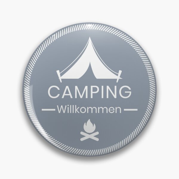 Item preview, Camping Welcome | German hiking | Black hiking t-shirt designed and sold by Ainbowz-Artwork.