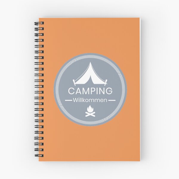 Item preview, Camping Welcome | German hiking | Black hiking t-shirt designed and sold by Ainbowz-Artwork.
