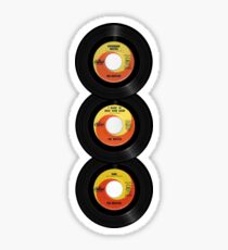 45 Spin-Fab Four Sticker