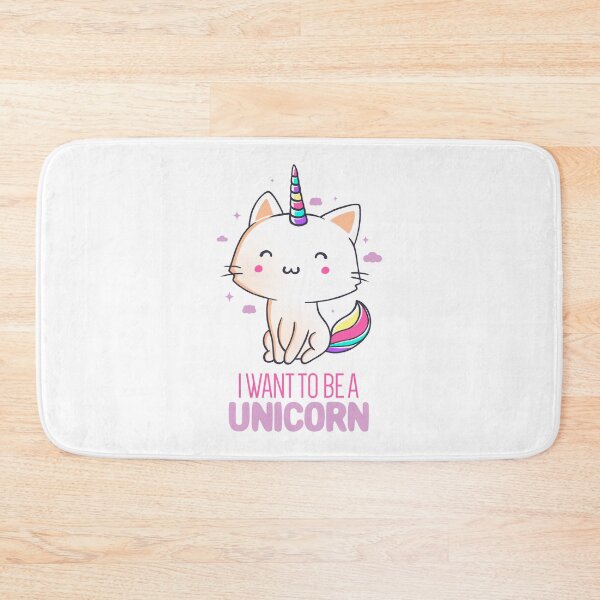 Item preview, I Want To Be A Unicorn Funny Cute Gift designed and sold by EduEly.