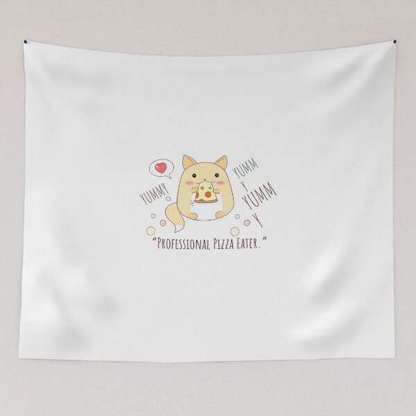 Item preview, PROFESSIONAL PIZZA EATER, Cute Hamster Eating A Slice Of Pizza designed and sold by Art Wear Nation.