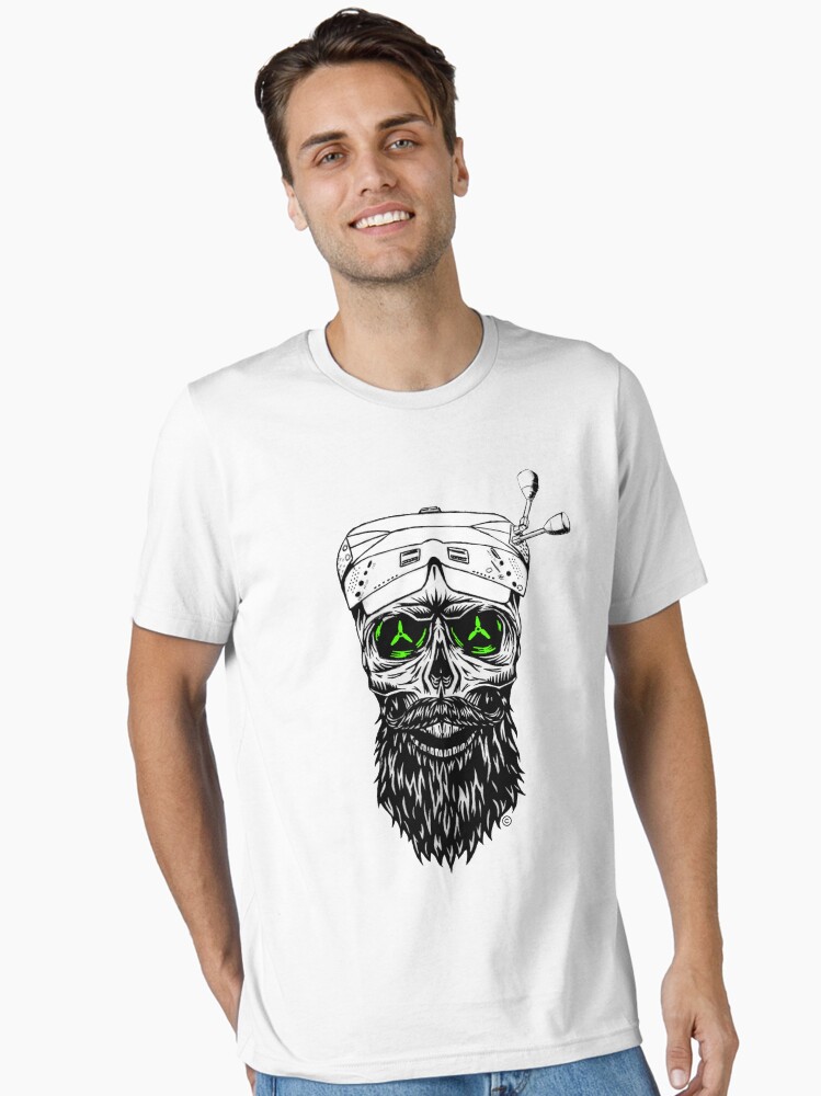 Thumbnail 1 of 7, Essential T-Shirt, FPV PILOT designed and sold by hashdrone.